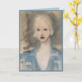 Blond Woman, Helene Schjerfbeck Kort