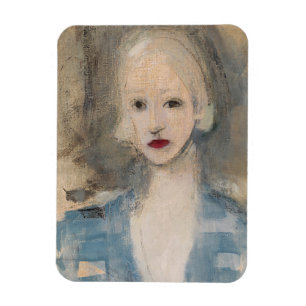 Blond Woman, Helene Schjerfbeck Magnet