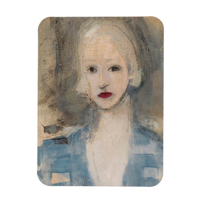 Blond Woman, Helene Schjerfbeck Magnet (Vertikal)