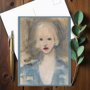 Blond Woman, Helene Schjerfbeck Vykort