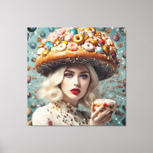 Blond Woman på Planet Doughnut Fantasy