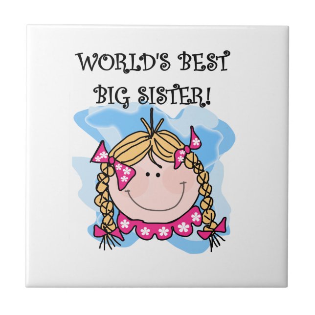 Blond World's Best Big Sister-presenter Kakelplatta (Framsidan)