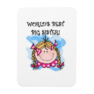 Blond World's Best Big Sister-presenter Magnet