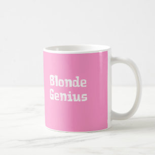 Blonda snillegåvor kaffemugg