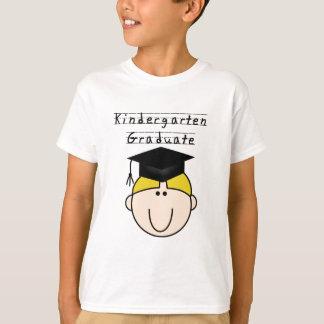 Blonda Tshirts för pojkedagisstudent