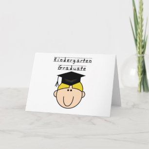 Blonda Tshirts för pojkedagisstudent Kort