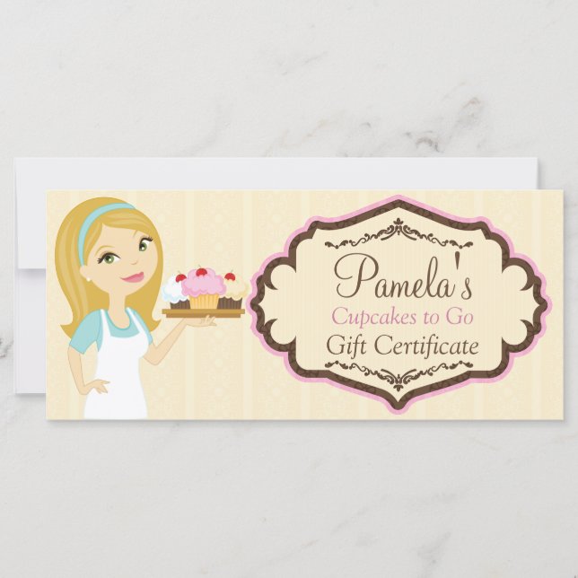 Blonde Baker Cupaka D12 Gift Certificate 1 (Framsida)