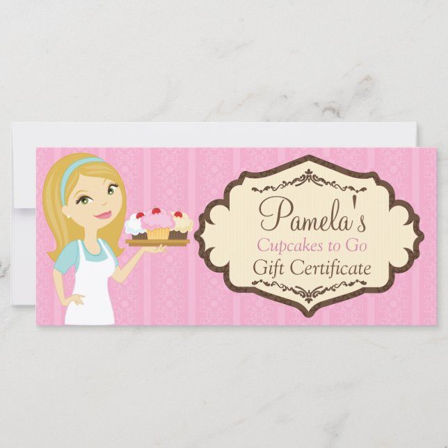 Blonde Baker Cupaka D12 Gift Certificate 2 (Framsida)