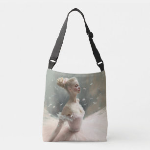 Blonde ballerina , en flicka som kärlek ballet axelväska