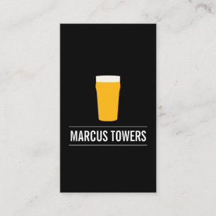 Blonde Beer IPA Brewmaster Visitkort