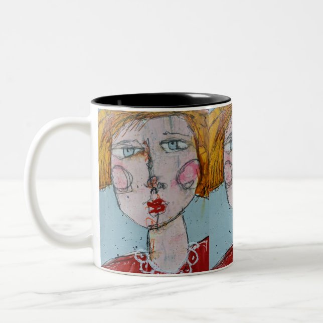 Blonde Bombshell 11oz Mugg (Vänster)