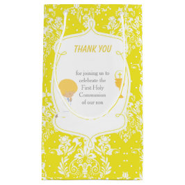 Blonde Boy First Communion Damask