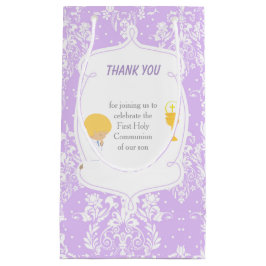 Blonde Boy First Communion Damask