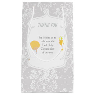 Blonde Boy First Communion Damask