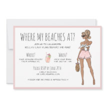 Blonde Bride Bachelorette Beach Party Helg