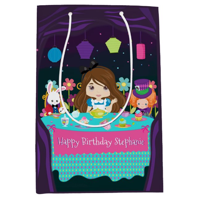 Blonde Brunette - Tea Party Medium Gift Bag (Framsidan)