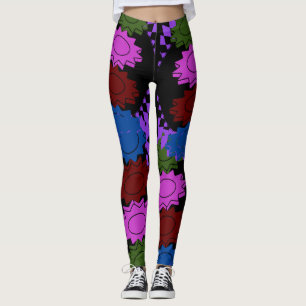 BLONDE CHIC GIRLY FÖR SLIMMER LOOK LEGGINGS
