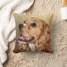 Blonde Cocker Spain Dekorativ kudde