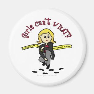 Blonde CSI-flicka Magnet