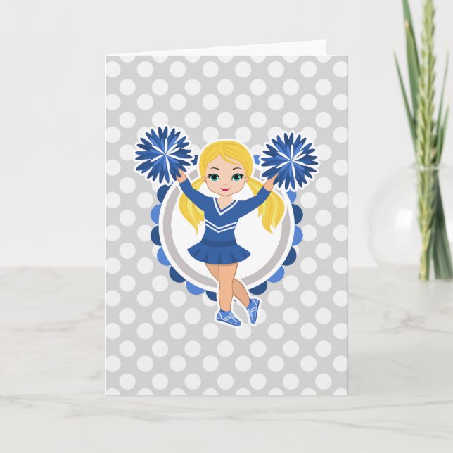 Blonde - Cute Cheer Kort (Framsida)
