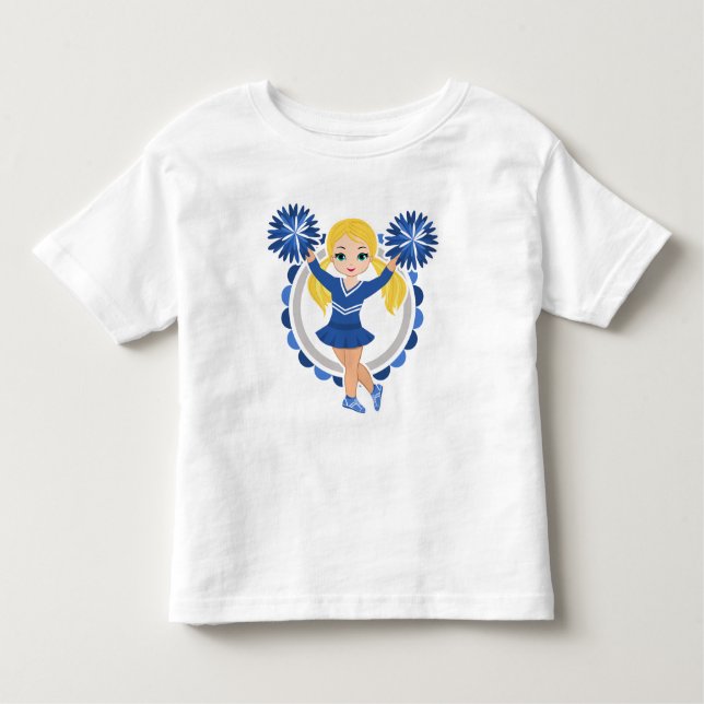 Blonde - Cute Cheer T Shirt (Framsida)