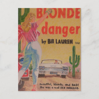Blonde Danger-vykort Vykort