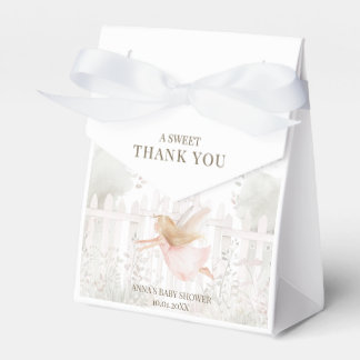 Blonde Fairy Baby Shower Tack Presentaskar