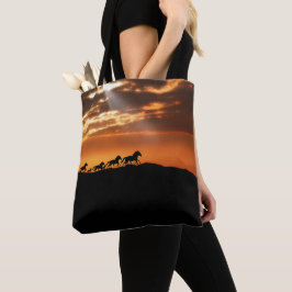Blonde & Fattiga Equestrian - Tote Tygkasse