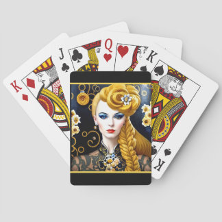 Blonde Flapper Casinokort