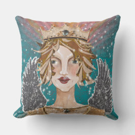 Blonde Guardian Angel Princess Priestess Paloma  Kudde
