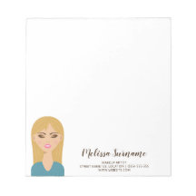 Blonde Hair Woman Personlig Namn Makeup Artist