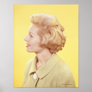 Blonde kvinna 2 poster