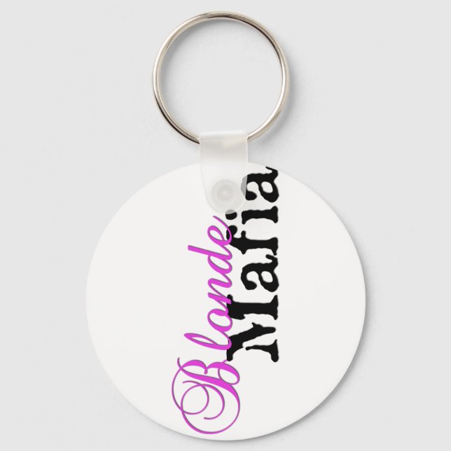 Blonde Mafia - Keychain Nyckelring (Framsida)