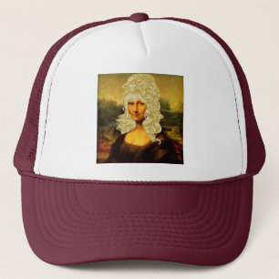 Blonde Mona Lisa Truckerkeps