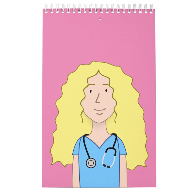 Blonde Nurus Kalender (Omslag)
