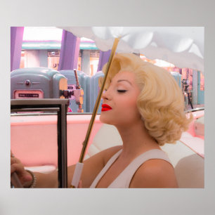 Blonde och 50:an poster