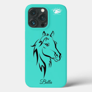 Blonde och Fattig Equestrian - iPhone/iPad-fall