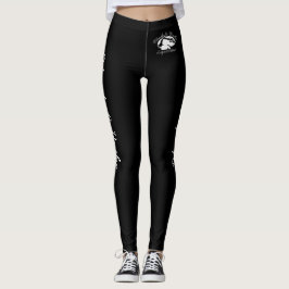 Blonde och Fattig - Solid Leggings - Skript