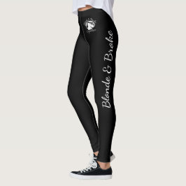 Blonde och Fattig - Solid Leggings - Skript