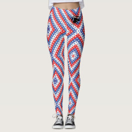Blonde och Fattiga - Patternerade legeringar - Sva Leggings