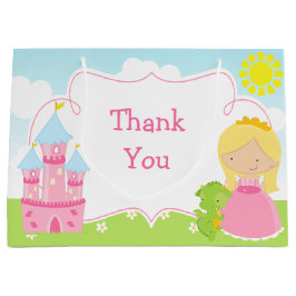 Blonde Princess och Dragon Tack