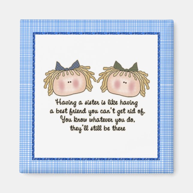 Blonde Sisters magnet (Framsidan)