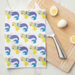 Blonde Swimming Sjöjungfru Girl Lila Svan Ocean Se Kökshandduk<br><div class="desc">Utformningen har en originalmarkörbild av en simmande blond sjöjungfru flicka,  med en ljusblå kontur och lila svan. Ser du inte vad du är tittar för? Behöver du hjälp med anpassning? Kontakta Rebecca för att få något designat bara för dig.</div>