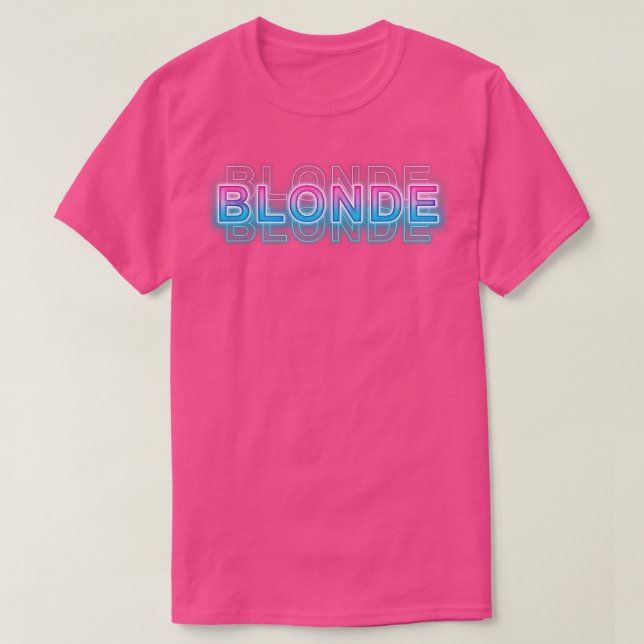 Blonde T Shirt (Design framsida)