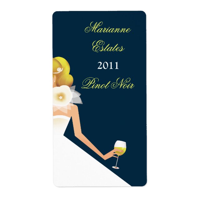 Blonde vid flottan fraktsedel (Framsidan)