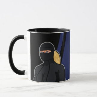 Blonde Woman Mug Mugg