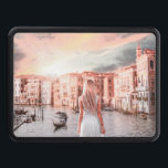 Blondie i Romantic Venedig Dragkroksskydd<br><div class="desc">En stark ungdomsmodell i romsk Venedig i Italien</div>