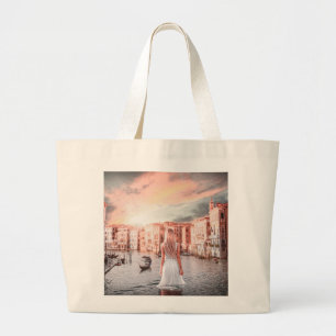 Blondie i Romantic Venedig Jumbo Tygkasse