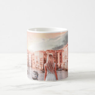 Blondie i Romantic Venedig Kaffemugg