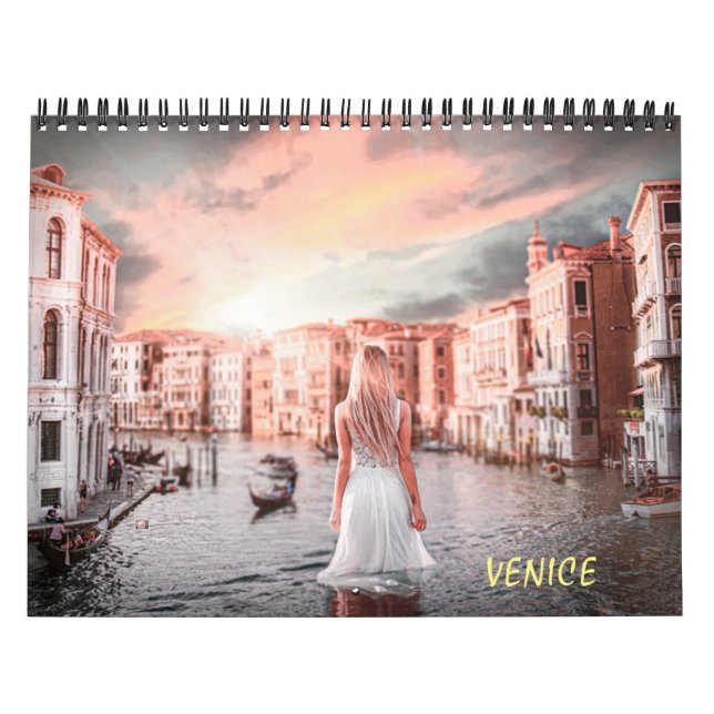 Blondie i Romantic Venedig Kalender (Omslag)
